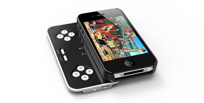 iphone4\/4s蓝牙游戏手柄